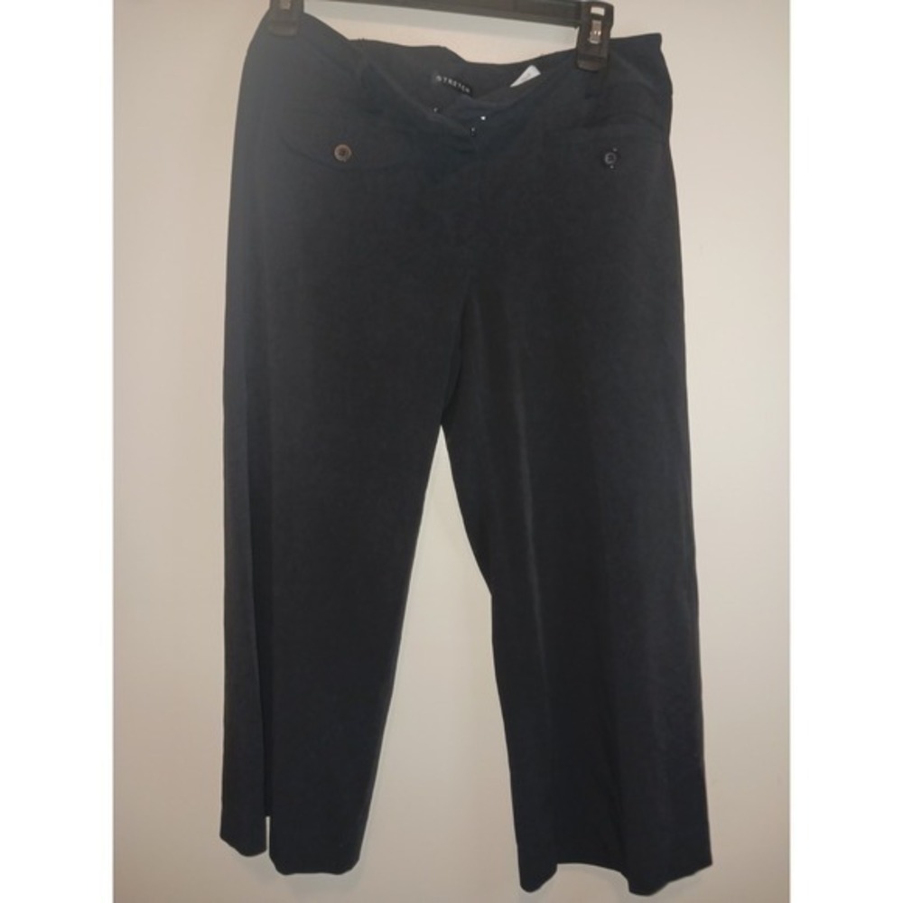 Access A Liz Claiborne Co Womens Black Dress Capri Pants Size 4